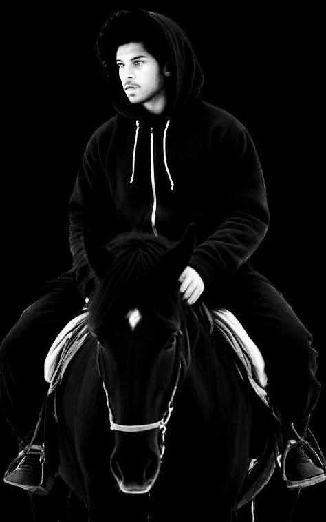 DJ on horseback